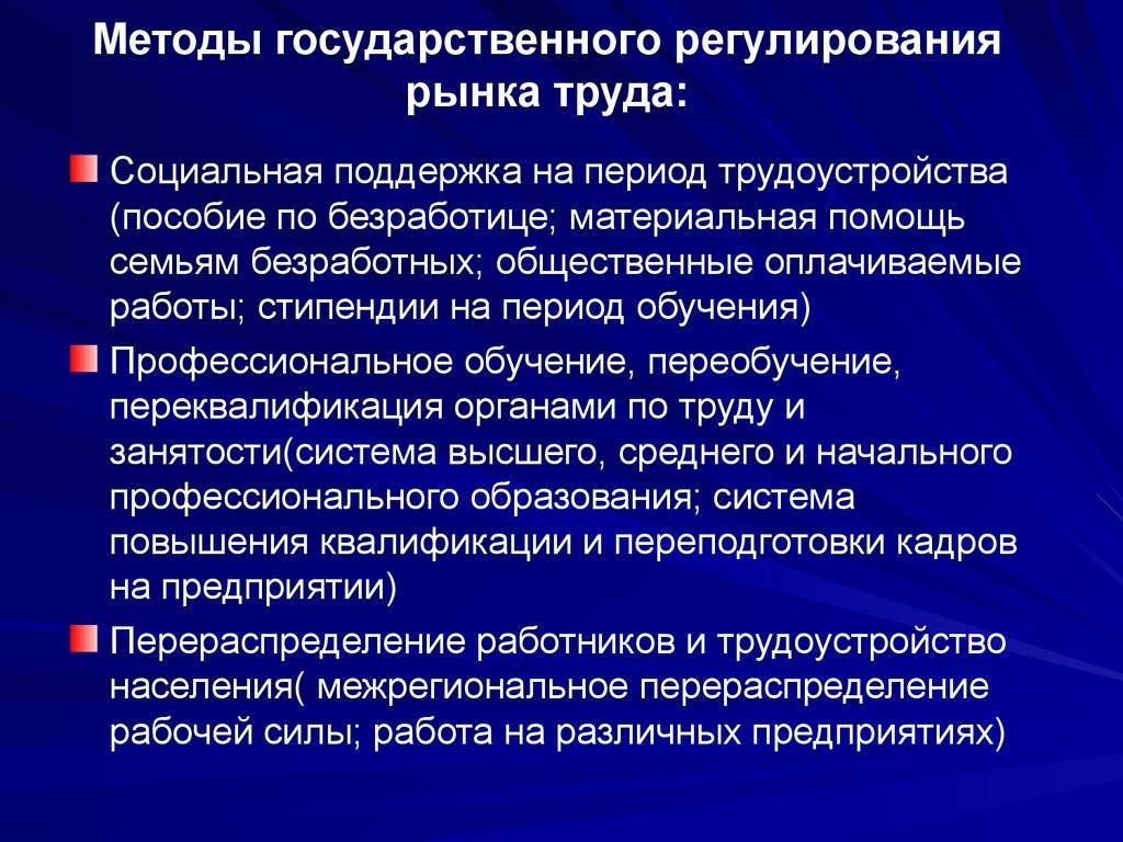 Проблема занятости в современной россии проект