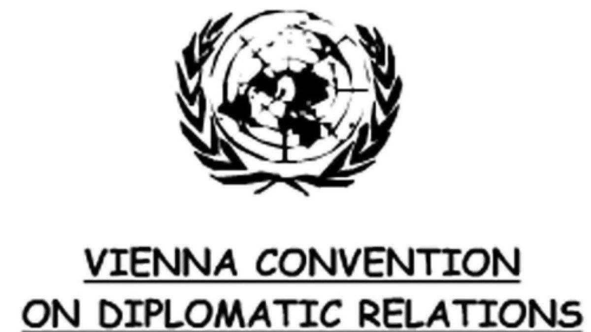 Венская конвенция о дипломатических сношениях - vienna convention on diplomatic relations