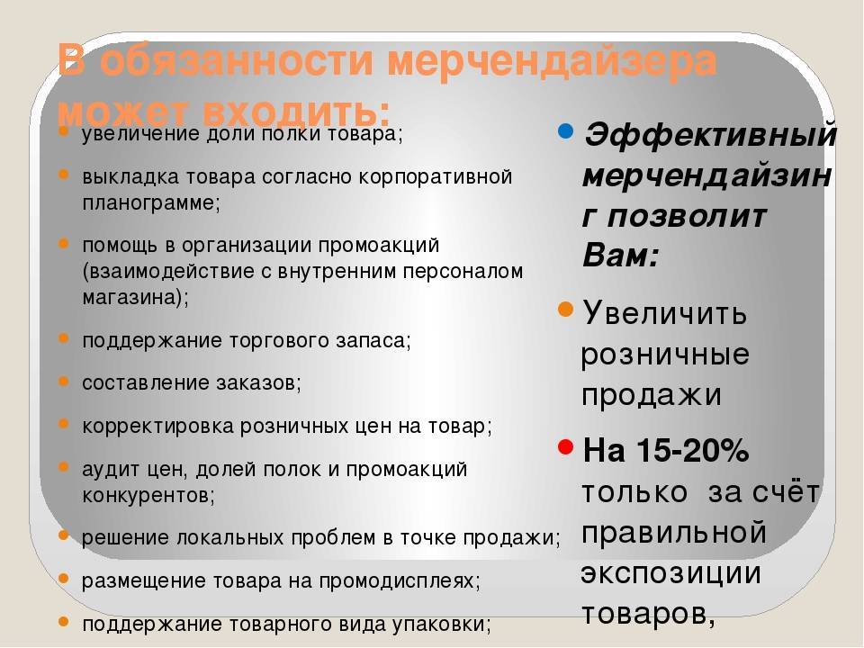 Мерчендайзер: все о профессии от навыков до зарплаты — work.ua
