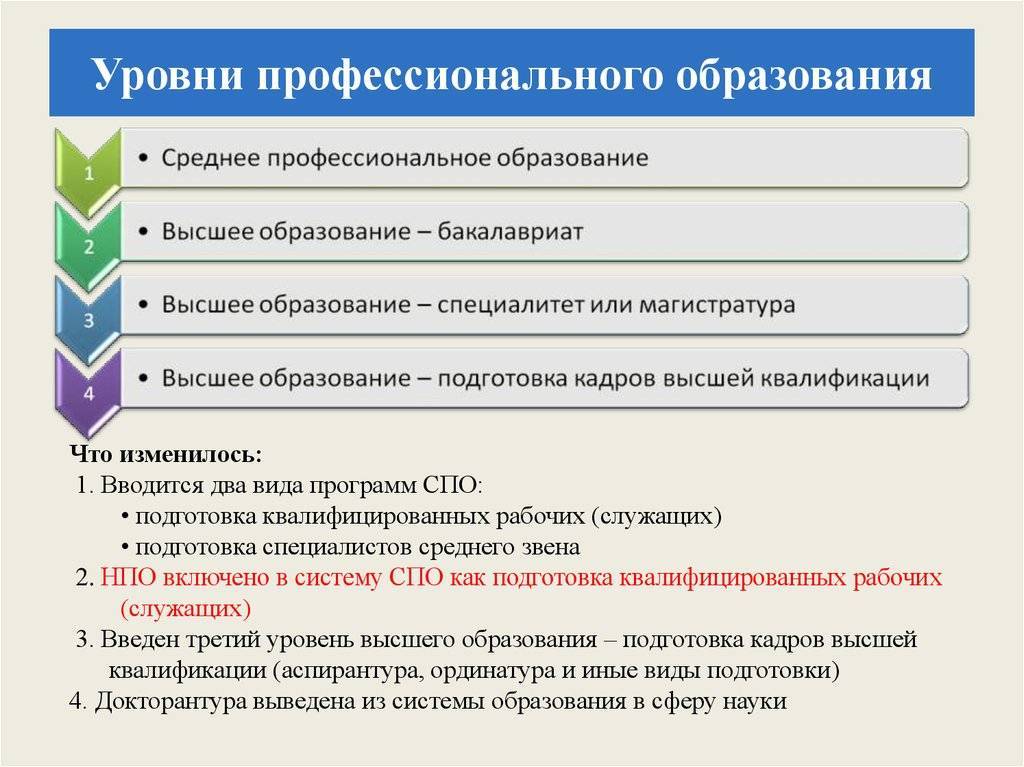 Система образования в россии - общие принципы и структура
