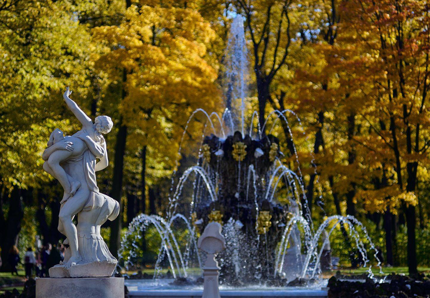 Летний сад - достопримечательность санкт-петербурга, фонтаны летнего сада