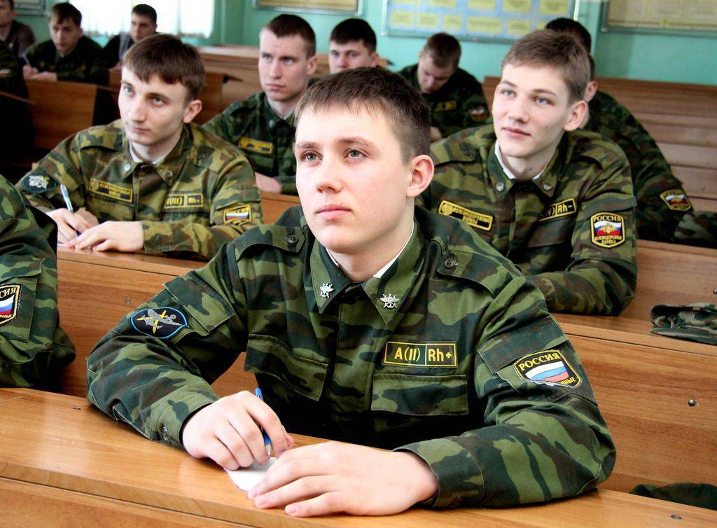 Военные училища россии