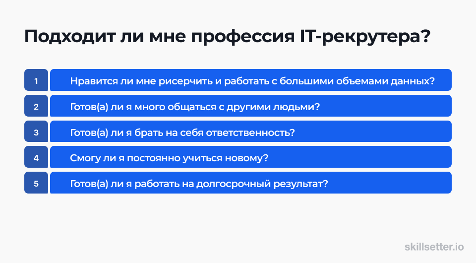 Компетенции рекрутера