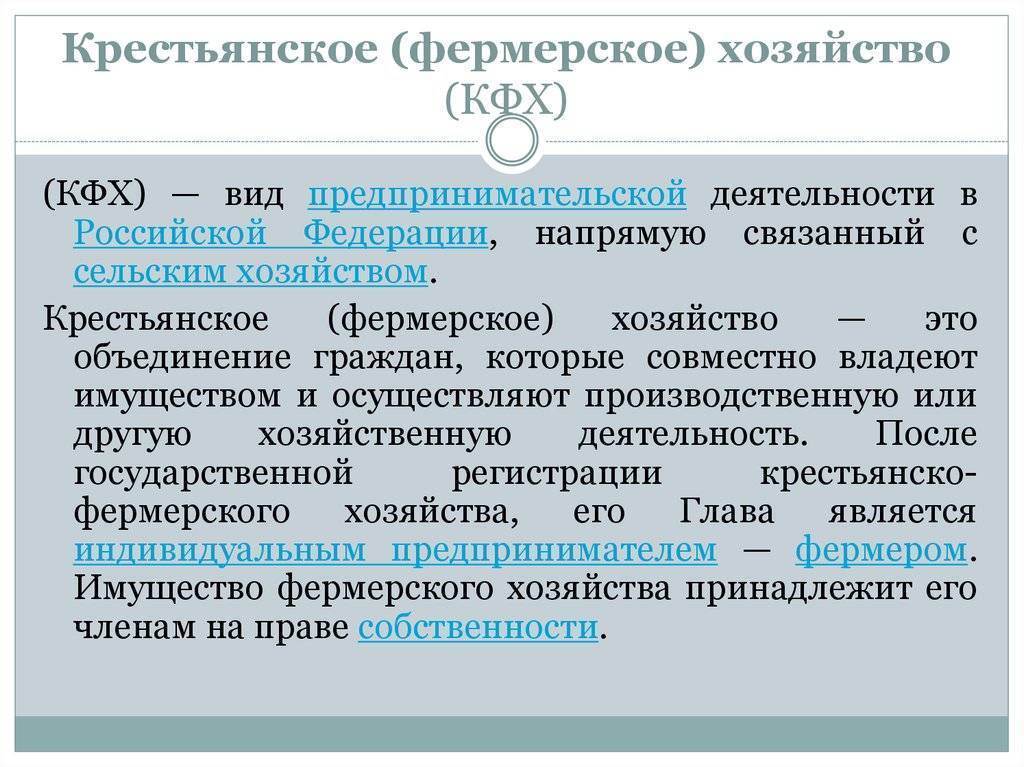 Программа ведения крестьянского фермерского хозяйства образец