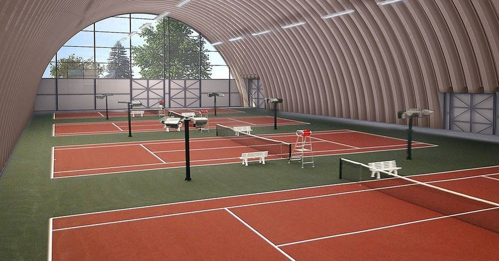Сколько стоит построить теннисный корт и от чего зависит стоимость