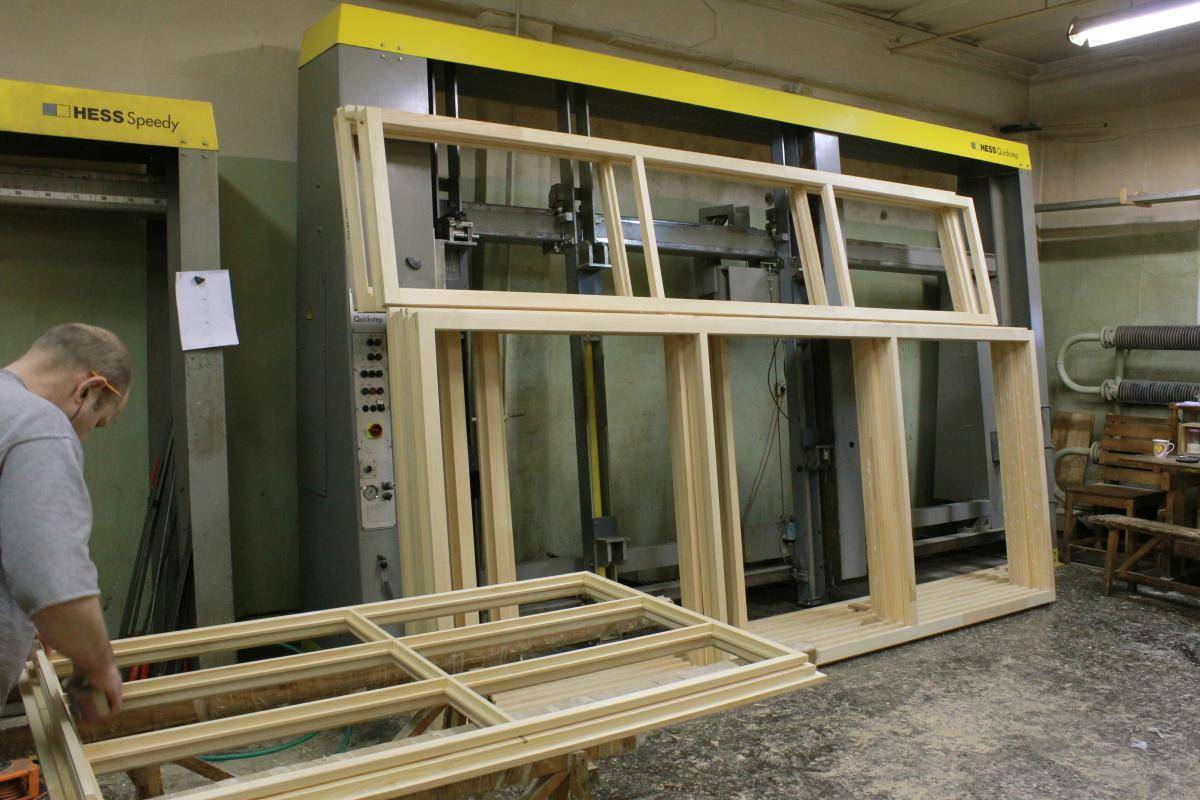 Технология производства деревянных окон