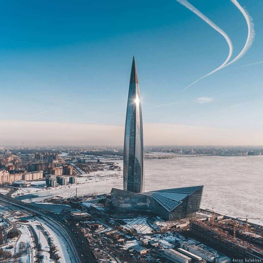 Самое высокое здание санкт петербурга