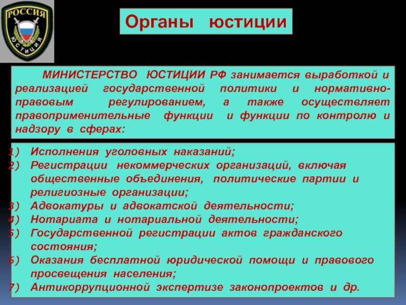 Правовые основы организации и деятельности органов юстиции в современной россии   шестаков александр федорович