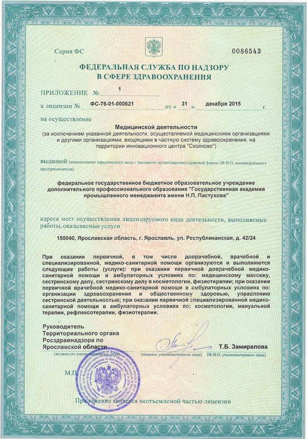 Лицензирование медицинской деятельности в санкт-петербурге