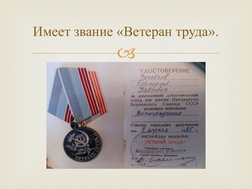 Ветеран труда российской федерации как получить, какие документы нужны для оформления ветерана труда федерального значения