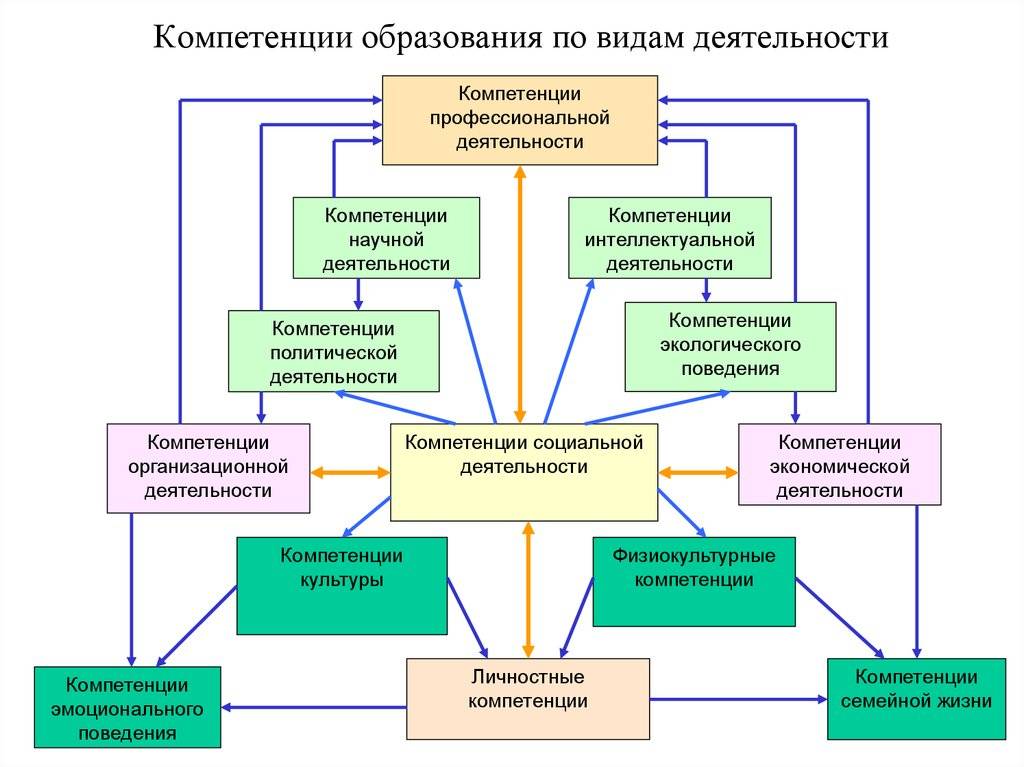 Профессиональное образование схема