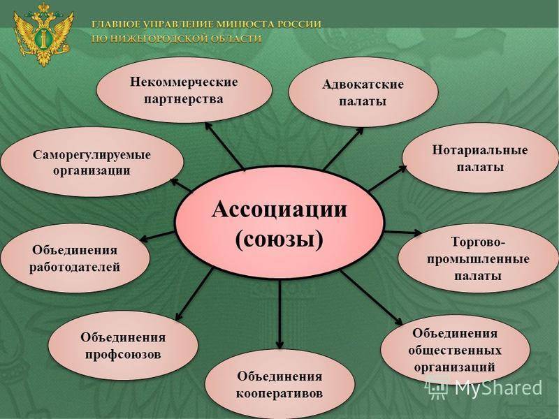 Ассоциации союзы коммерческих организаций. Виды ассоциаций и союзов. Ассоциации и Союзы. Ассоциации и Союзы примеры. Ассоциации и Союзы некоммерческих организаций.