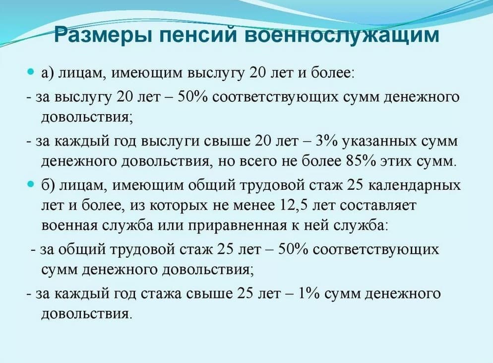 Пенсия военнослужащим: порядок оформления. расчет пенсии военнослужащего :: businessman.ru