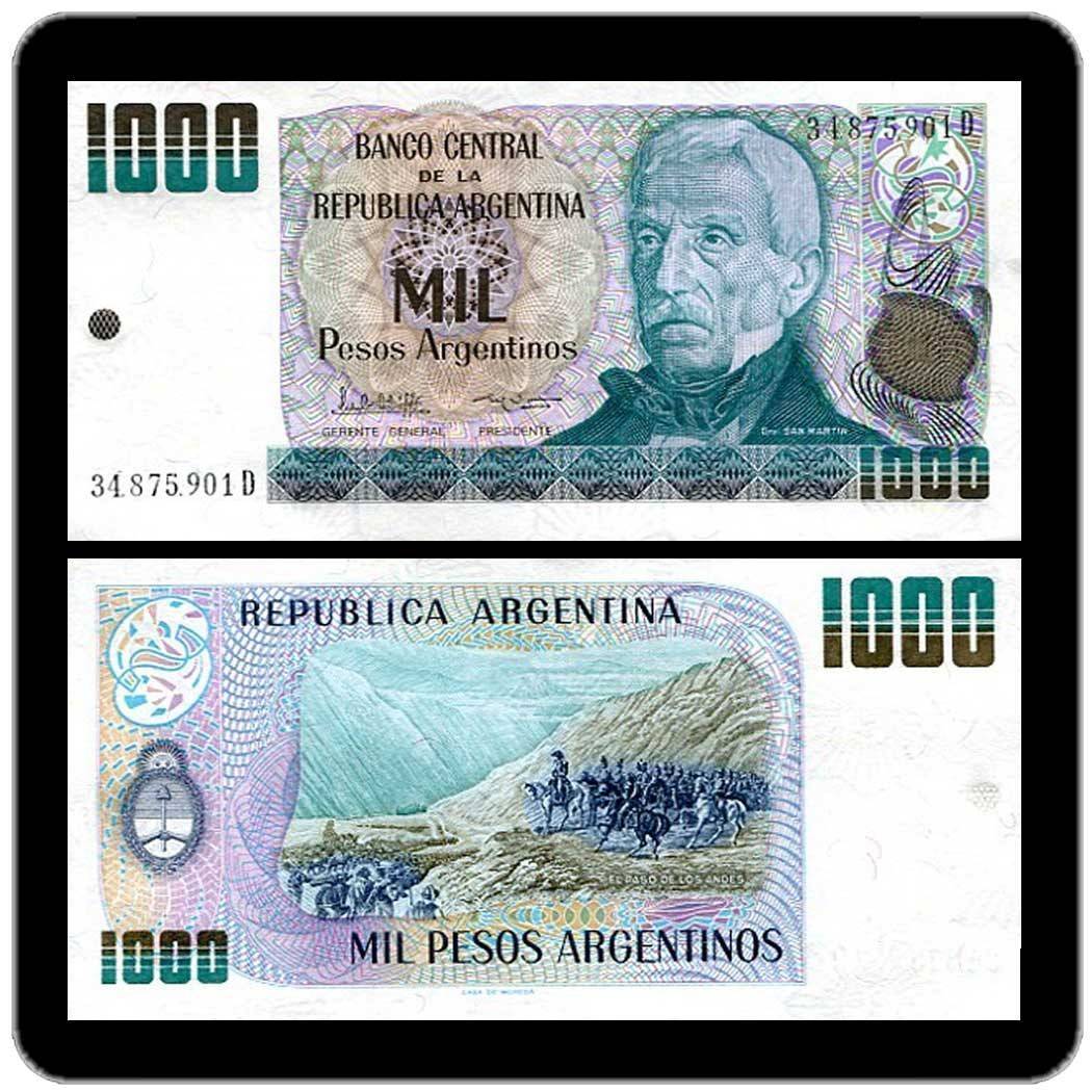 Курс аргентинского песо и фальшивые деньги