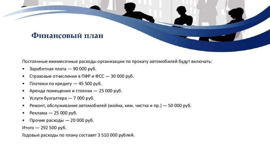 Бизнес-план автопроката. как открыть автопрокат: необходимые документы :: businessman.ru