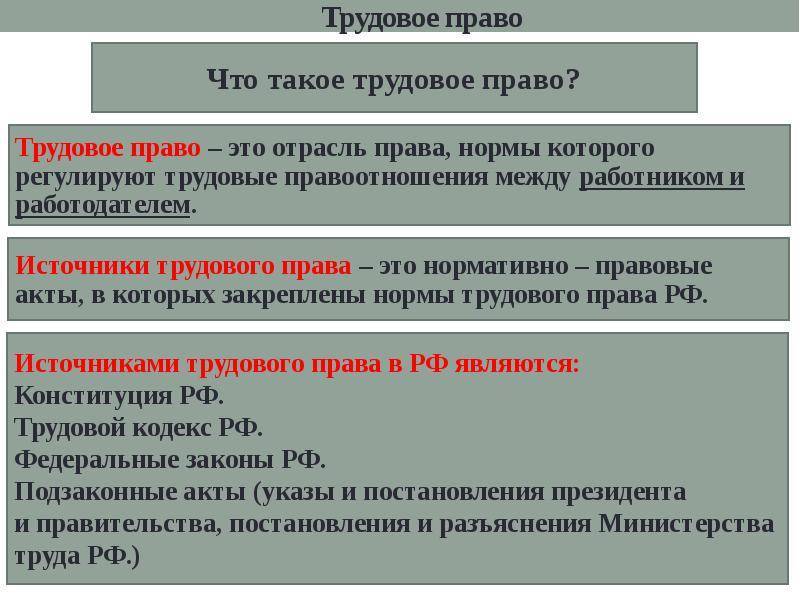 Трудовые отношения – это… понятие, признаки, оформление фактически сложившихся трудовых отношений