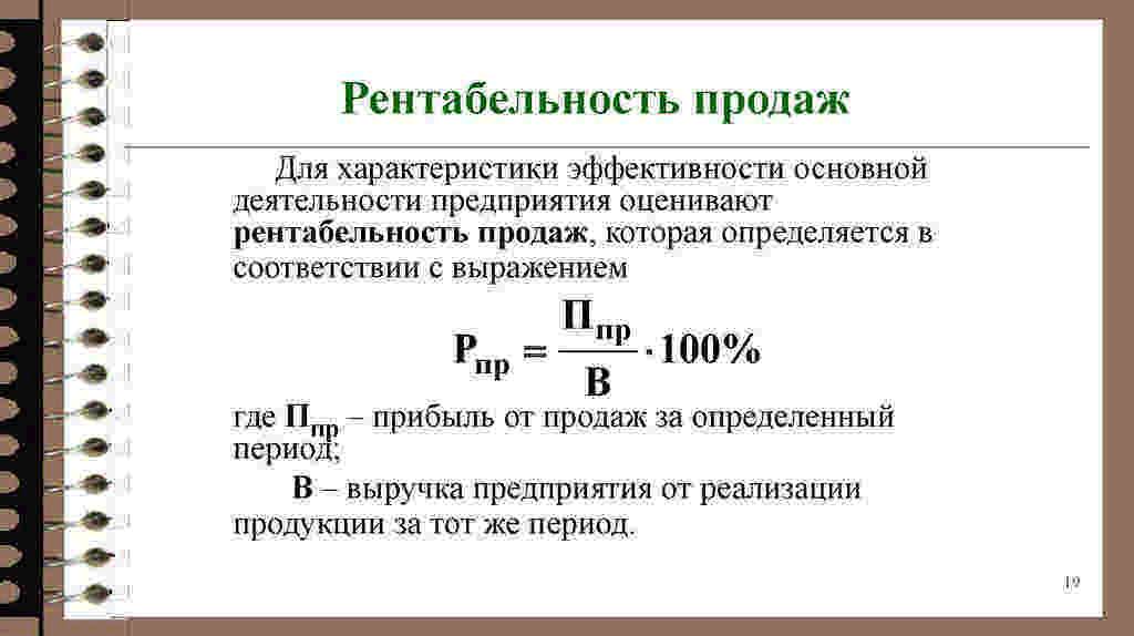 Как считается рентабельность проекта