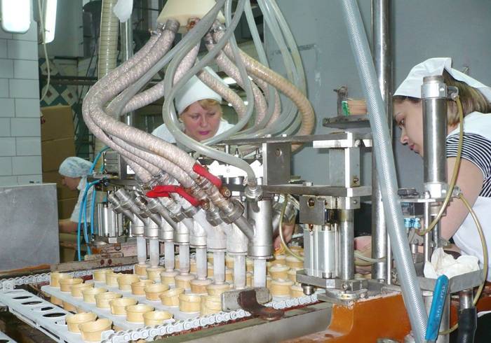 Как функционирует мини-завод по изготовлению мороженого