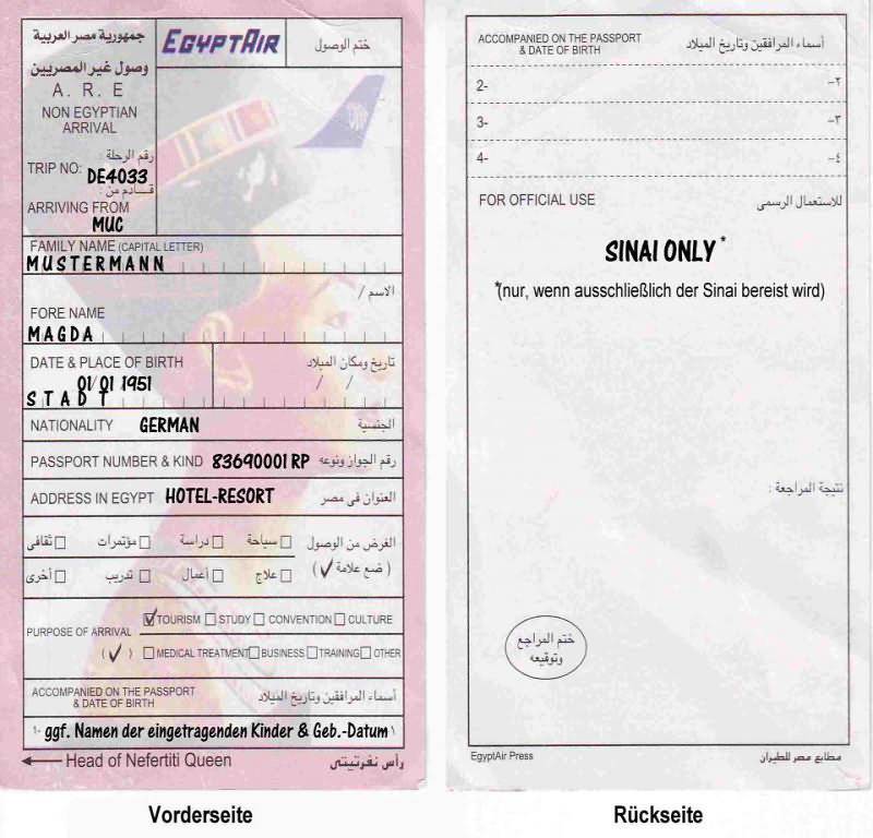 Виза в египет для россиян в 2022: условия, документы, сроки получения