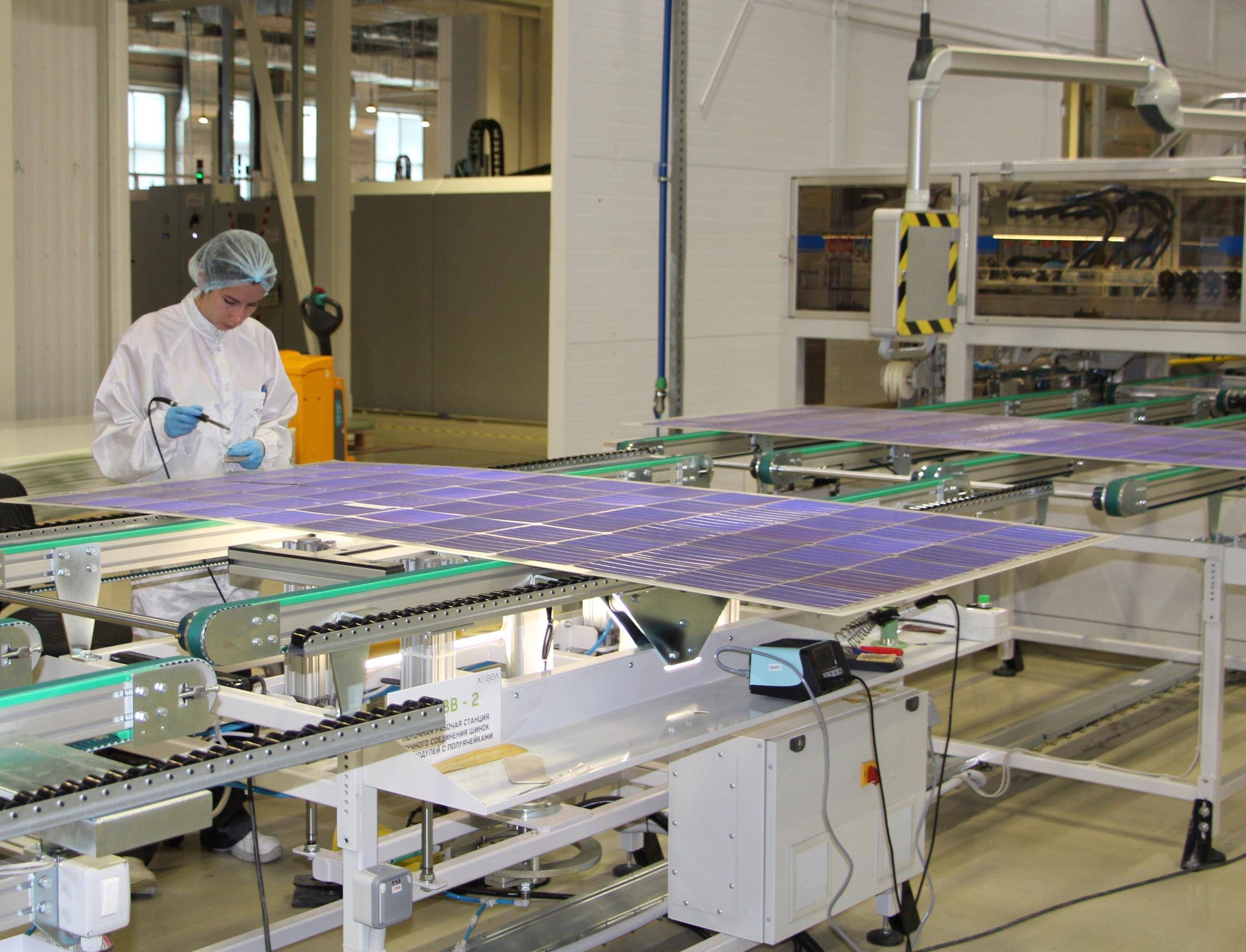 Производство солнечных батарей