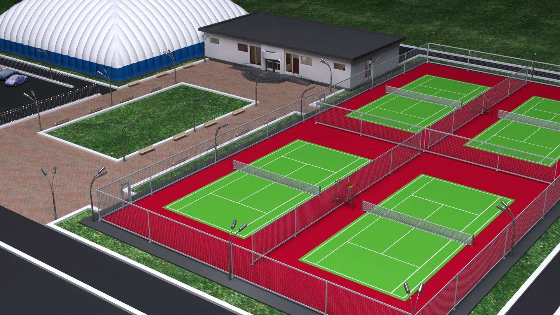 Бизнес-план теннисного клуба. стоимость строительства теннисного корта