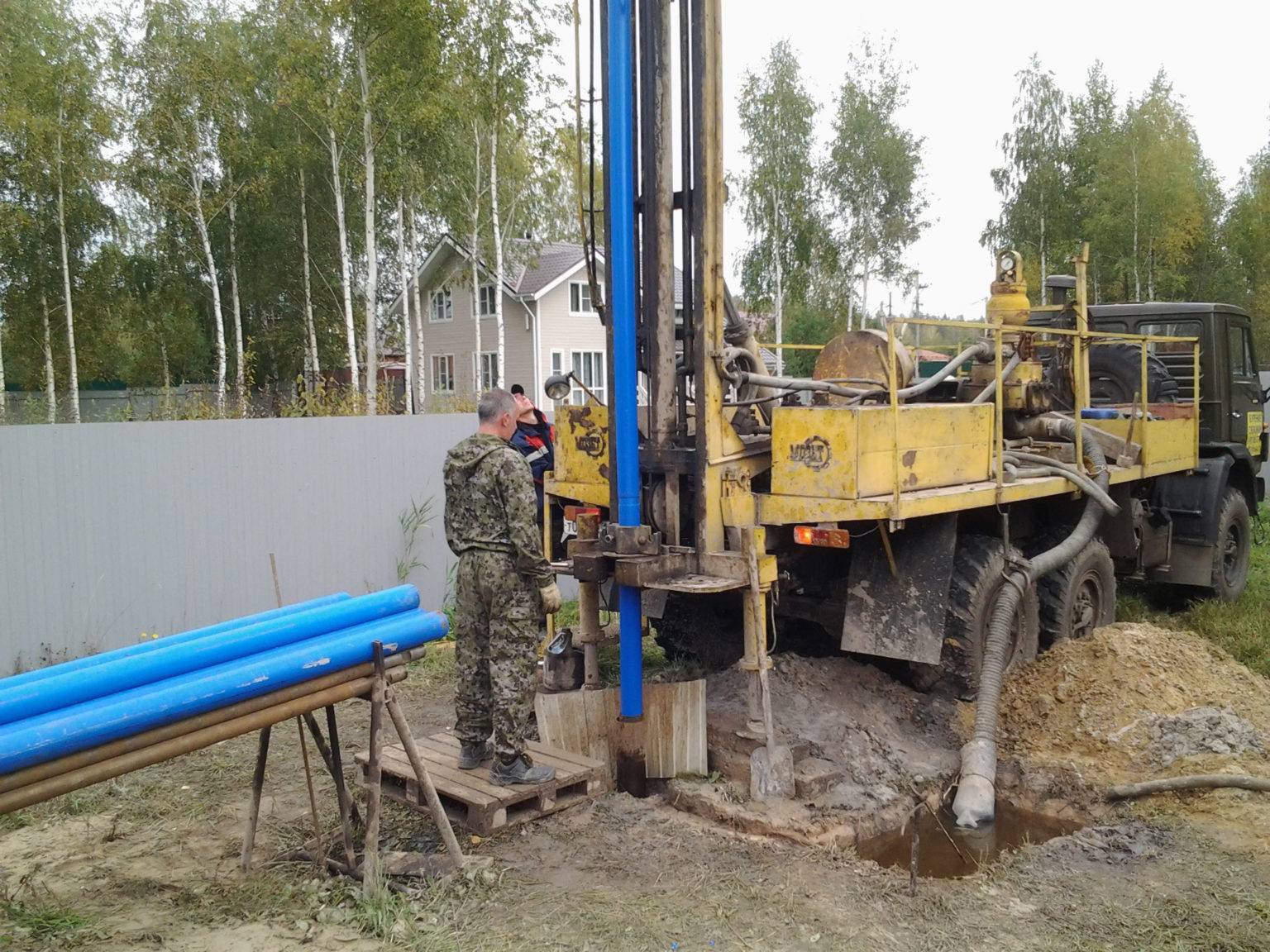 Проект бурения скважины на воду