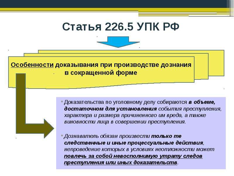 Формы и виды планов в дознании