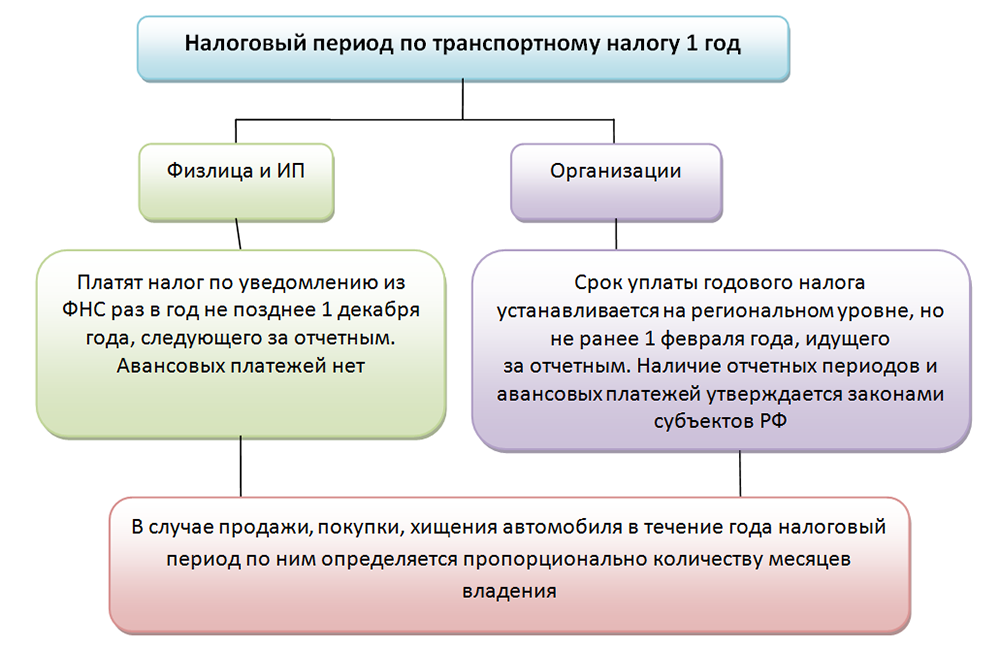 Сроки уплаты транспортного налога физическими и юридическими лицами :: businessman.ru