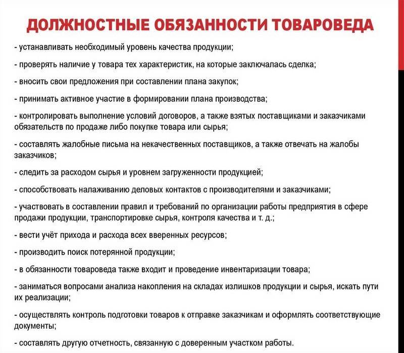 Должностная инструкция заведующего магазином продовольственных товаров образец