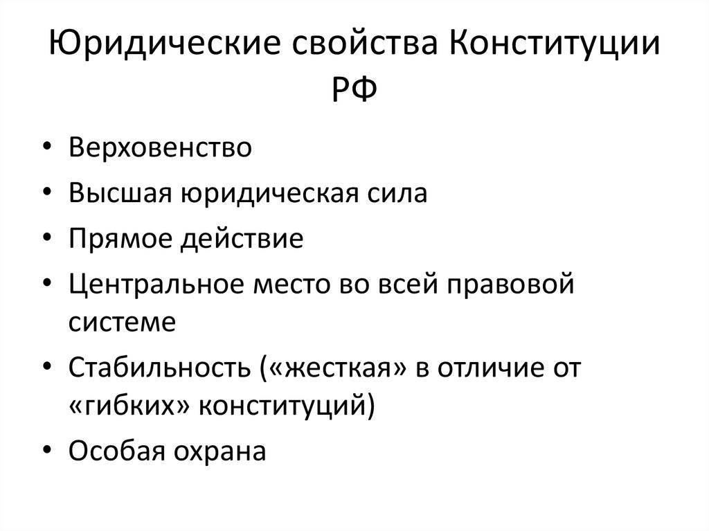 Конституция российской федерации