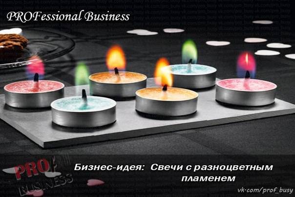 Домашний бизнес: изготовление свечей на продажу