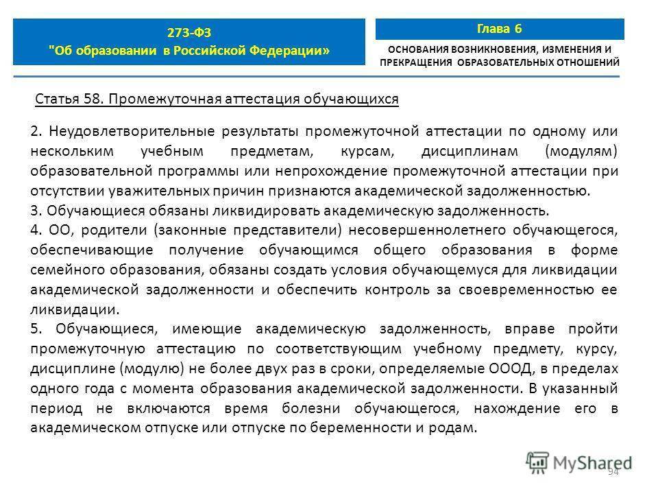 Уведомление об академической задолженности учащегося школы образец