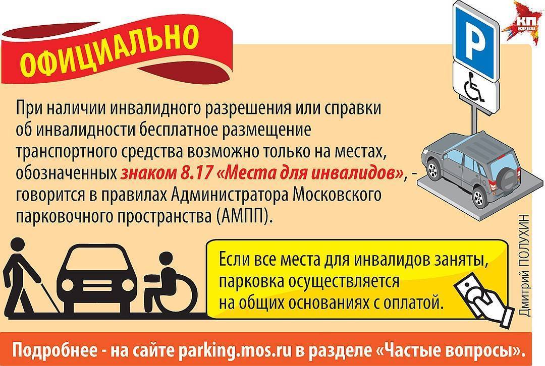 Штраф за парковку под знаком "место для инвалидов" в 2022 году: парковка для инвалидов