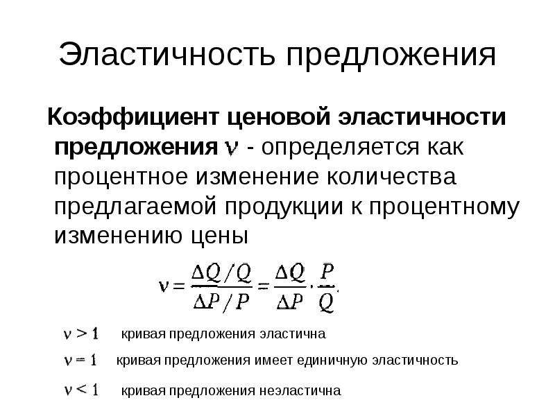 Ценовая эластичность спроса: формула. коэффициент ценовой эластичности спроса :: businessman.ru
