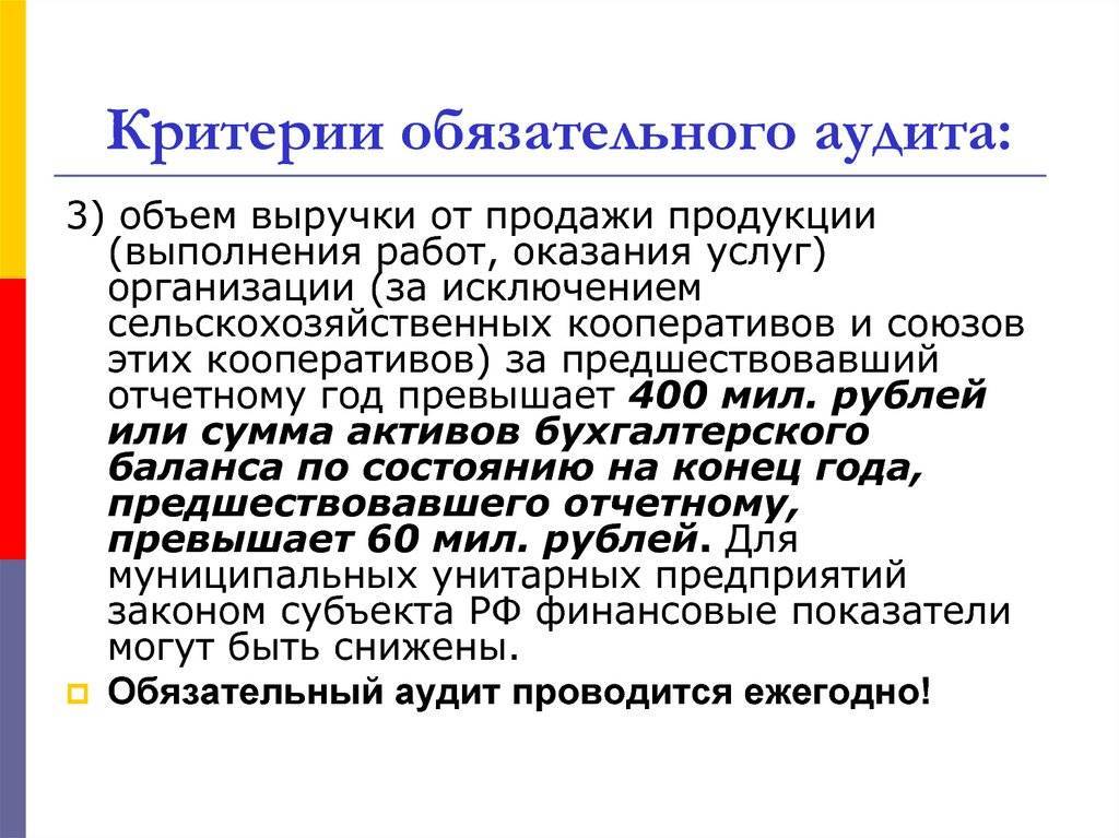 Аудит обязательный: особенности проведения, критерии и законопроект :: businessman.ru