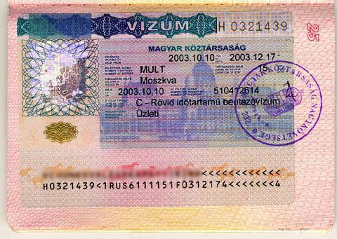 Виза в венгрию для россиян - оформление венгерского шенгена