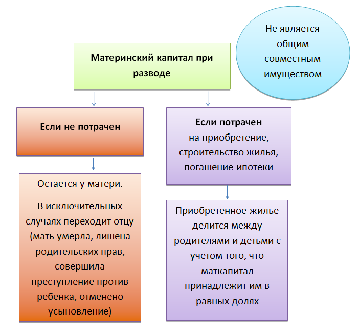 Материнский капитал при разводе. Как делиться материнский капитал при разводе. Материнский капитал делится при разводе. Как делится материнский капитал при разводе супругов. Материнский капитал при разделе имущества