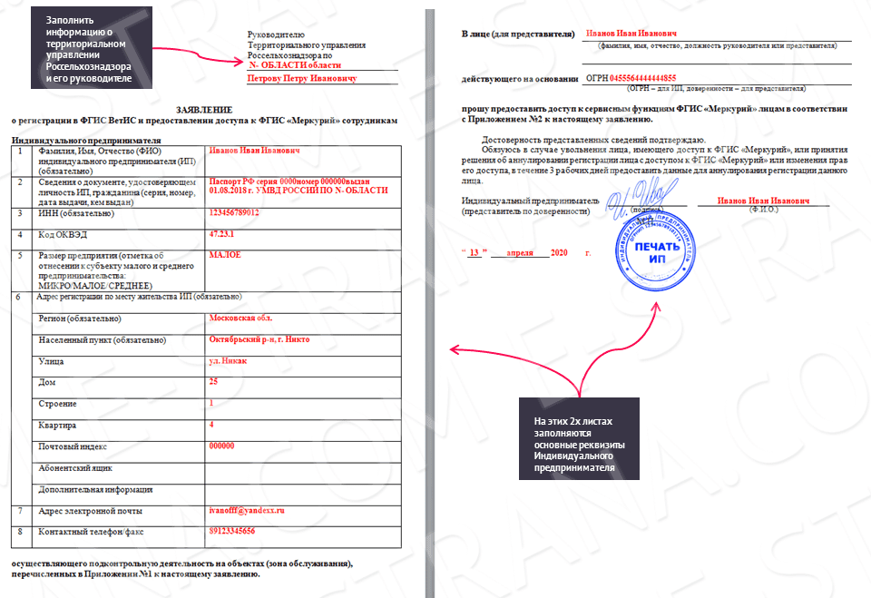 Карта индивидуального предпринимателя