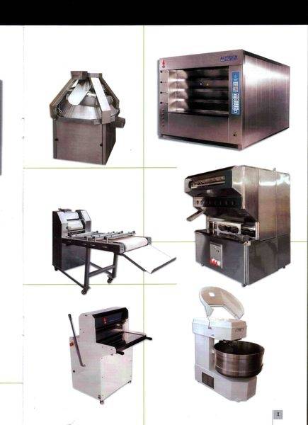 Характеристики оборудования для хлебопекарного производства