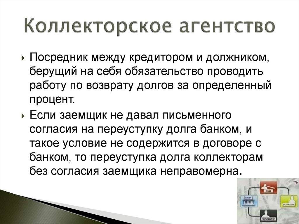 Коллекторские агентства их права и обязанности презентация