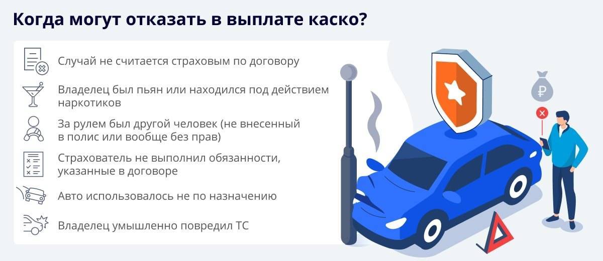 Страховая не платит по каско